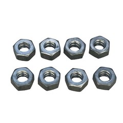 Sandbaggy 1/2″ Hex Coil Rod Nuts (Threaded) – Plain Steel