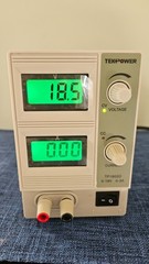 Tekpower Variable Linear DC Adjustable Power Supply 0-18V @ 0-3A