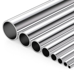 Stainless Steel Round Tube Length 300mm Metal Straight Pipe OD 8mm to 325mm
