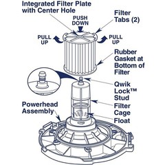 New Cartridge Vacuum HEPA Filter Suitable For Craftsman 5-20 Gallon Replace Part