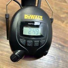 DeWalt DPG15 AM/FM Radio Digital Tune Aux Connection Ear Muffs Headset Headphone