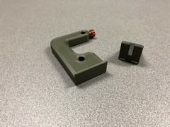 South Bend Lathe 9 or 10K, Cross Slide Dial Indicator Holder (3d Printed)
