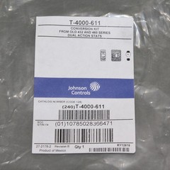 (7) Pneumatic Pneumatic Thermostat Conversion Kits T-4000-611, 25 psi, Beige
