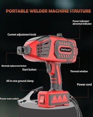 Saker Portable Electric Welding Machine,110V Portable Welder Handheld with IG