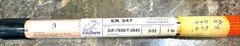 12.9 Pounds ER347 Stainless Steel TIG Weld Rod 3/32″ 36″ long Inch AWS A5.9