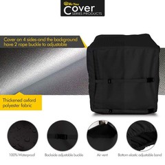 Waterproof Universal Generator Cover,32inch 600D Oxford Cloth Generator Cover…
