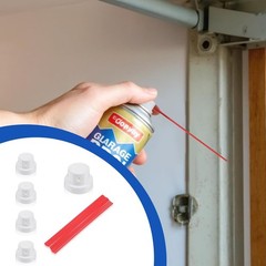 Replacement Spray Can Straws and Nozzles Set – 10 Straws & 5 Nozzles Included