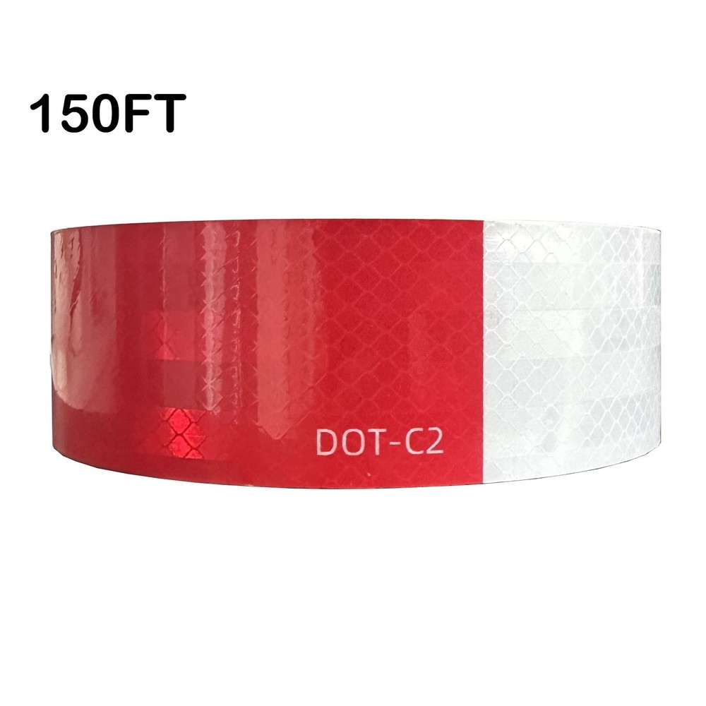 DOT-C2 Reflective Tape Wide 2″Conspicuity Safety Caution Warning Grade