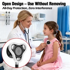 Open Protection Cover Compatible with EKO Core 500 Digital Stethoscope – 4 Pa…