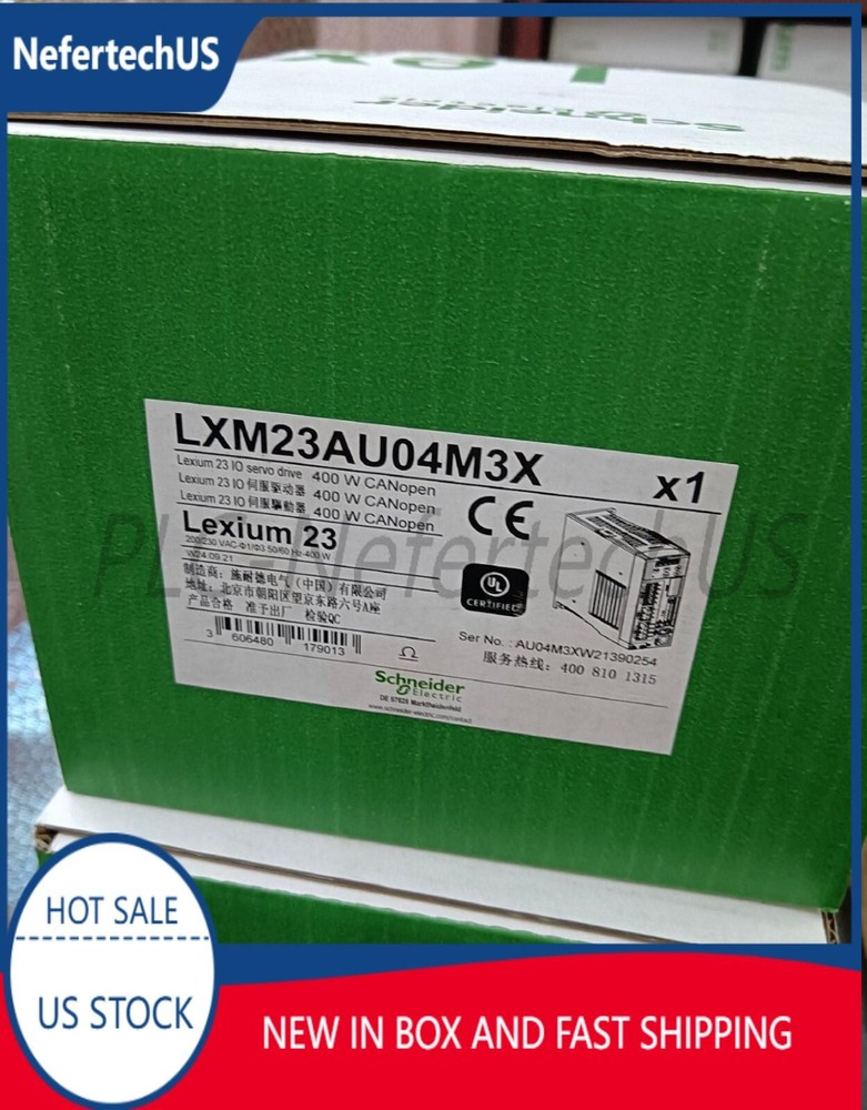 in Box Servo Drive LXM23AU04M3X Ship US Free TAX