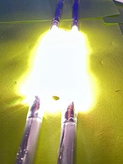 Nd: Neodymium Silicate glass Nd: solid laser rod 6mm x 80 mm /flash tubes