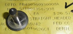 5315-01-358-7938 Pin; Straight; Headed GE 1602M24P02