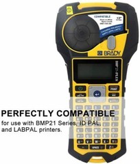 For Brady BMP21-PLUS M21-750-595-WT M21-750-499 Label Cartridge Black/White 3/4″