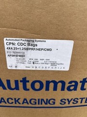 Lot Of 3 Autobag Pre Opened Bags On A Roll CDC Bags 4X4.25 21,000 Count