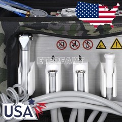 Dental Portable Delivery Unit Mobile Bag Air Compressor Suction System 4H