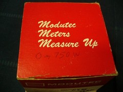 Modutec 750 Watts Panel Meter 200uA FS Tegal 11290 ENI 11409 OEM-6 RF Generator