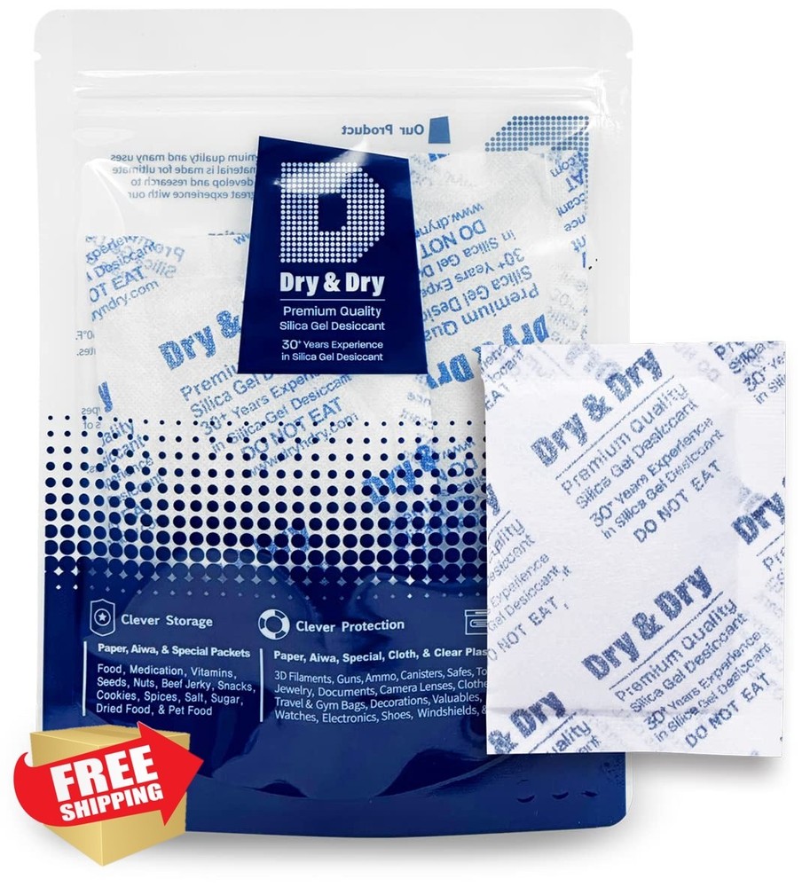 Dry and Dry 10 Gram Silica Gel Packets 30