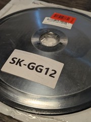 Cozzini SK-GG12 Slicer Blade Fits Globe G12 GS12 Meat Deli Slicer Made Italy