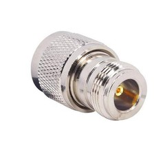 2-Pack RF Connector Adapter N Type Female to PL259 / SO239 Male