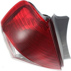 Halogen Tail Light Left Clear Red Lens Honda Fit Base Sport 07-08 33551SLNA01
