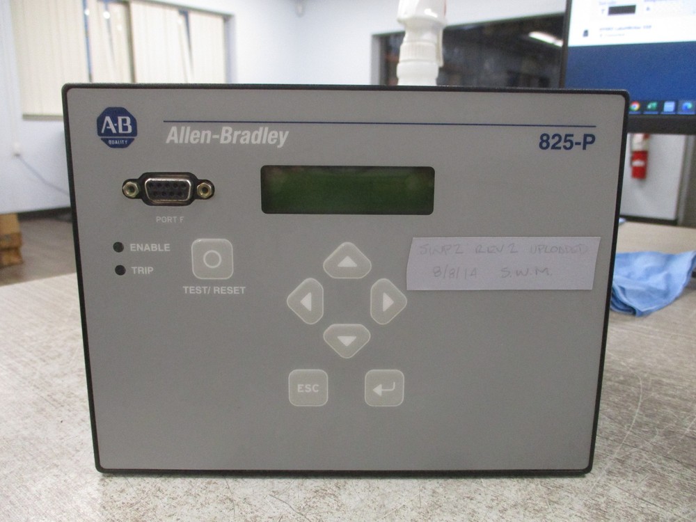 Allen-Bradley Modular Protection System 825-P* Ser. A 110-250VDC 110-240VAC Used