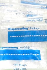 2000 RELOC ZIPPIT Bags 2×3 CLEAR 2MIL Reclosable Poly Baggies 2″x 3″ 2,000 Pcs