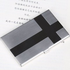 Stainless Steel Card Holder Case – Pocket Metal Wallet for Business, ID, Credit