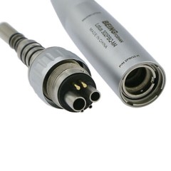 US BEING Dental High Speed Handpiece 4Hole Fiber Optic LED Coupler fit KAVO 6Pin
