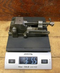 Small Vintage Palmgren No. X1 Tilting Machinist Drill Press Vise USA Tool