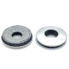 100 Qty 1/4″ Stainless Steel EPDM Bonded Sealing Neoprene Rubber Washers #14 (BC