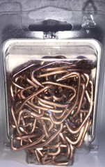 Decker Manufacturing Company, Decker’s Hump Hill’s No.3 Hog Rings,100 Count Box