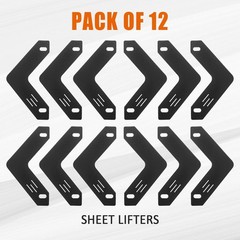 Binder Sheet Lifters 11 X 6 in 3 Ring Page Protectors Heavyweight PP