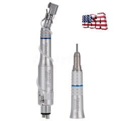 Contra Angulo Dental Low Speed Handpiece Straight Contra Angle Air Motor 4H FDA