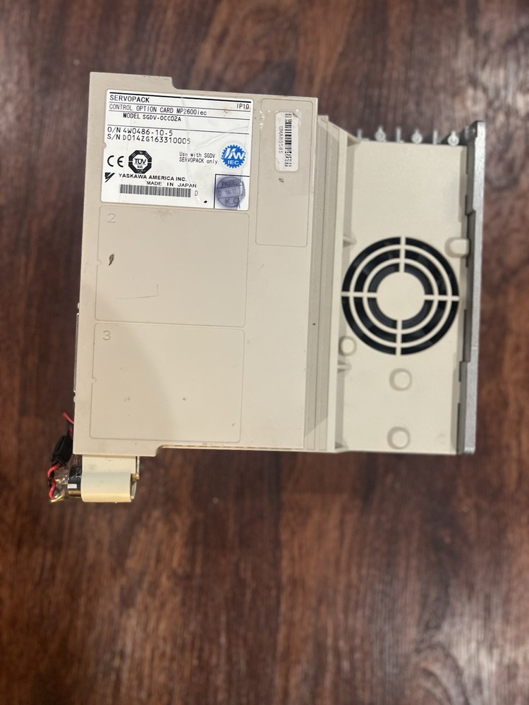 Yaskawa SGDV-0CC02A ServoPack MP260iec 200V Pre Owned Great Condition Free Ship