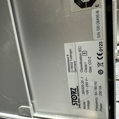 Karl Storz 264320 20 SCB Thermoflator Endo Unit SN GB08495-B