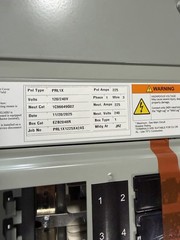 1-225 AMP 240V MAIN LUG 42 SPACE 1PHASE 3 WIRE COMPLETE PANEL