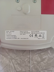 OHAUS SPX222 SCOUT PORTABLE BALANCE | 220g X 0.01g (MISSING 3 LEVELING FEET)