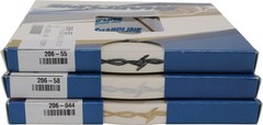 Sharpline 206 Barbed Wire Accent Stripe – 1/2″ X 150′ – 058 – Silver Metallic…