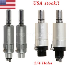 USA Dental Low Slow Speed E-Type Air Motor Handpiece 2 /4 holes NSK Style M4/B2