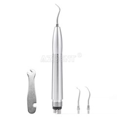 Kavo Style Dental Air Scaler Handpiece Sonic Scaler Cleaner 2/4Holes w/3pcs Tips