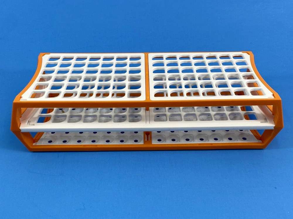 Simport Scientific Tube Rack Holds 84 Tubes Assorted Colors Total of 7 Racks