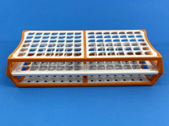Simport Scientific Tube Rack Holds 84 Tubes Assorted Colors Total of 7 Racks