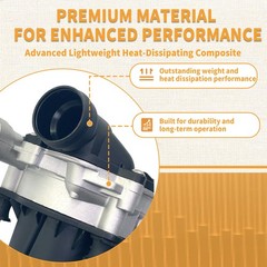 Secondary Air Injection Smog Pump Compatible with Volkswagen Jetta 2019-2024,…