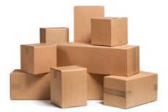 25 Pack Corrugated Kraft Shipping Boxes 8x8x36 Cardboard Mailer Packing Boxes