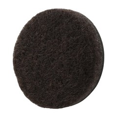 SoftTouch 3/4″ Round Reusable Felt Furniture 3/4 Inch (20 Count), Brown