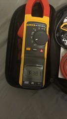 Fluke 381 True-RMS Clamp Meter Remote Display w/ Case, Leads, Backlight