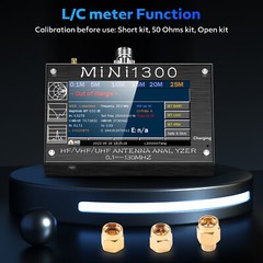 Mini1300 Antenna Analyzer 0.1Mhz~1300MHz Vector Network Analyzer Multitester