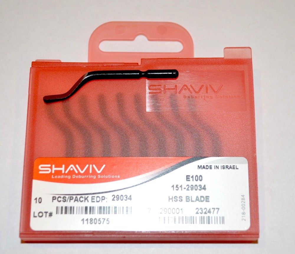 Shaviv E100 Cutter Deburring Blade 151-29034 OR 29034
