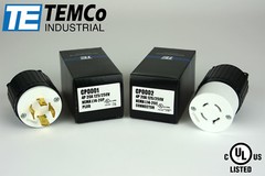 TEMCO NEMA L14-20P / L14-20R Plug Set 20A 125/250V Locking UL Listed / Generator
