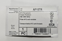 10PC Pass & Seymour AF15TR Tamper-Resistant AFCI Receptacle 15A 125V 60Hz